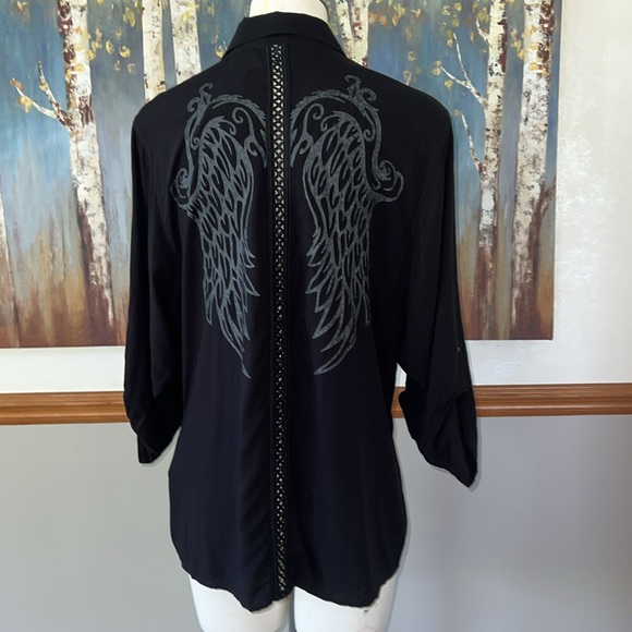 Harley-Davidson Button Down Top - Picture 4 of 11